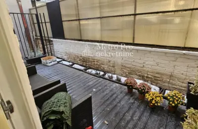 Dvoiposoban stan na prodaju, Slavija, 42m2 + 15m2 terasa