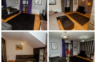 Prodajem fantastičnu kuću sa 3 LUX apartmana na najlepšoj lokaciji na Zlatiboru