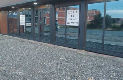 Izdaje se poslovni objekat od 140m2 na top lokaciji