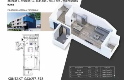 Prodaja stana u Sremskoj Mitrovici